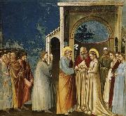 GIOTTO di Bondone Marriage of the Virgin painting